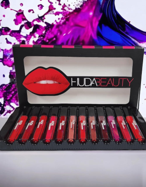 Superstay Unique Color (Pack of 12) Long 5ML Different Liquid Matte Nude Beauty Color Lipstick